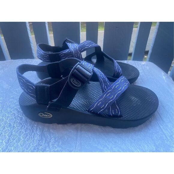 Chaco Men’s Sandals Classic Black Sport Hike Sz 10 main image 6